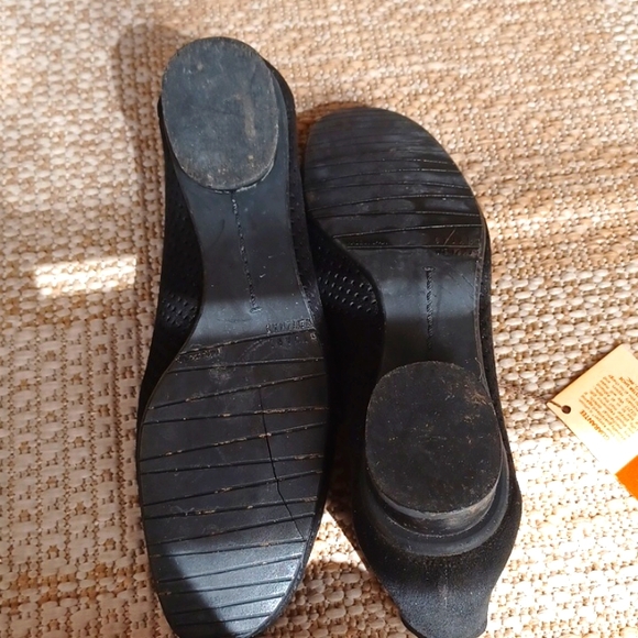 Stuart Weitzman,black ladies flats - Picture 6 of 7